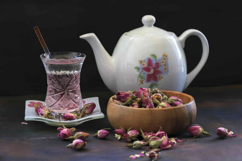 تصویر 4 از غنچه گل محمدی برای چای با عطر دلنشین و طبیعی